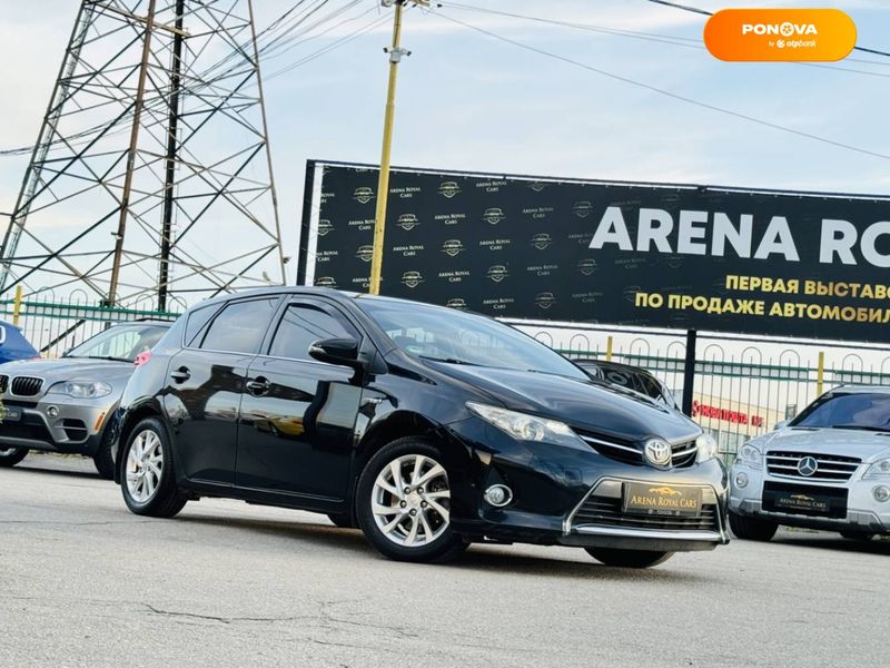 Toyota Auris, 2014, Гібрид (HEV), 1.8 л., 223 тис. км, Хетчбек, Чорний, Харків 43372 фото