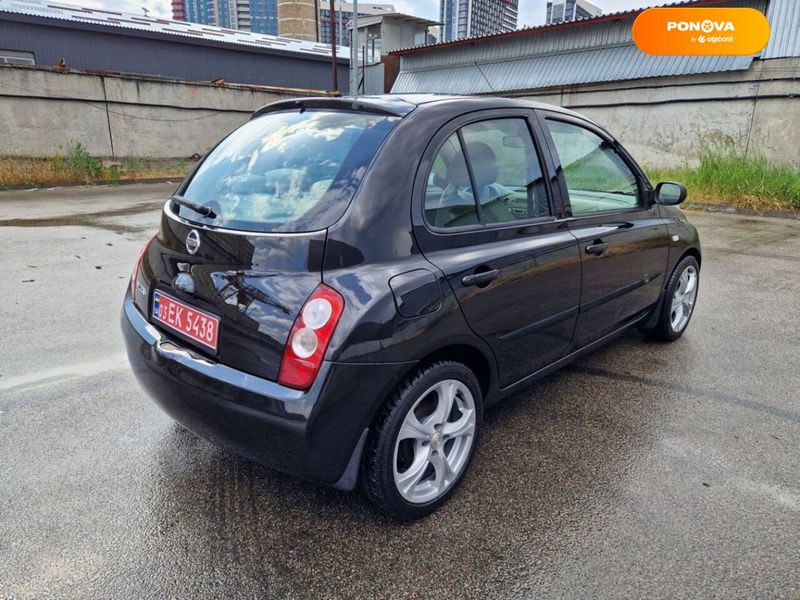 Nissan Micra, 2005, Бензин, 1.2 л., 171 тыс. км, Хетчбек, Чорный, Киев Cars-Pr-60203 фото