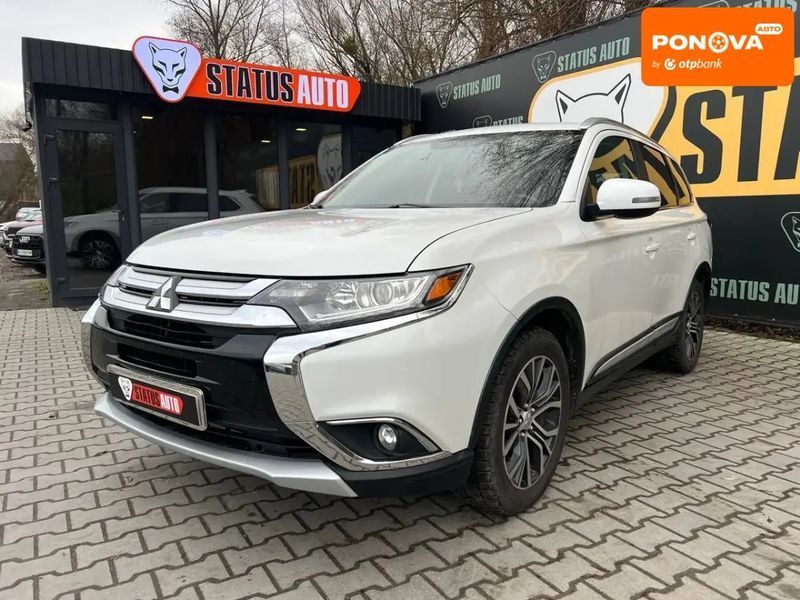 Mitsubishi Outlander, 2017 р., Газ пропан-бутан / Бензин, 153 тис. км, Позашляховик / Кросовер, Білий, Хмельницький AT-10407327 фото