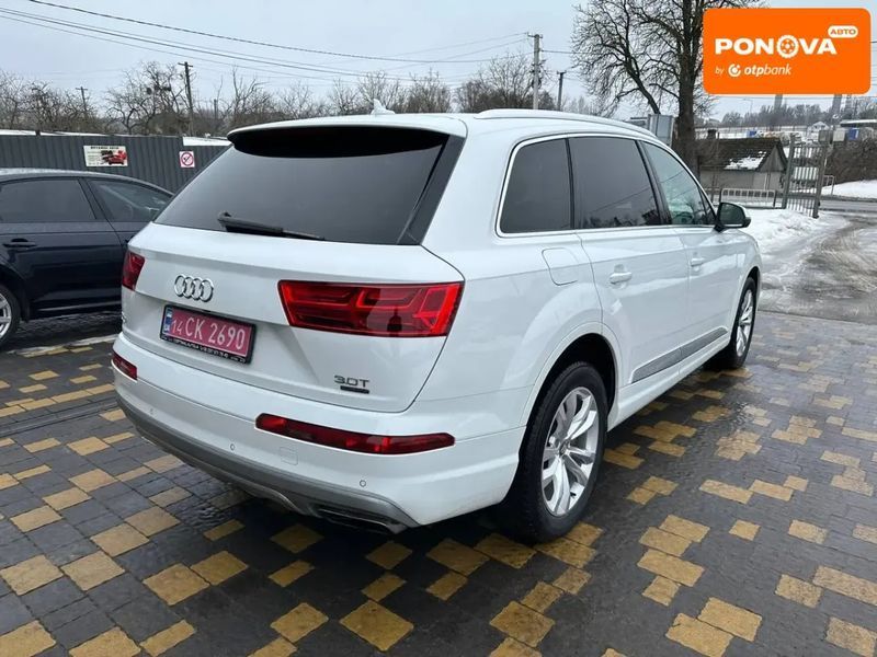 Audi Q7, 2018 р., Бензин, 154 тис. км, Позашляховик / Кросовер, Білий, Львів AT-10409045 фото
