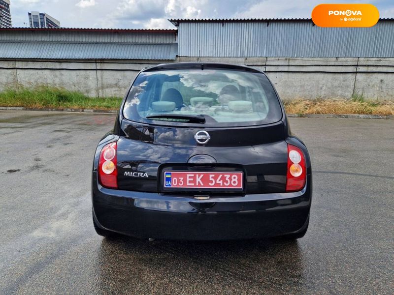 Nissan Micra, 2005, Бензин, 1.2 л., 171 тыс. км, Хетчбек, Чорный, Киев Cars-Pr-60203 фото