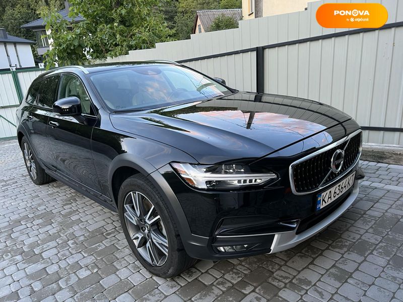 Volvo V90 Cross Country, 2017, Бензин, 1.97 л., 64 тыс. км, Универсал, Чорный, Киев Cars-Pr-184307 фото