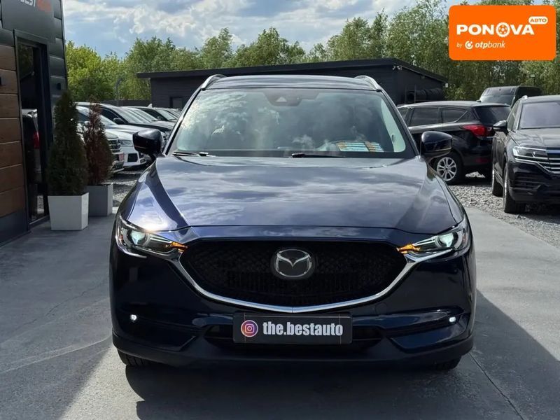 Mazda CX-5, 2019 р., Бензин, 101 тис. км, Позашляховик / Кросовер, Синій, Рівне AT-10417617 фото