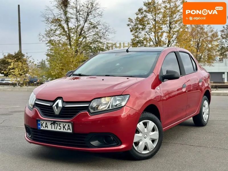 Renault Logan, 2016 г., Бензин, 59 тыс. км, Седан, Красный, Кривой Рог AT-10399757 фото