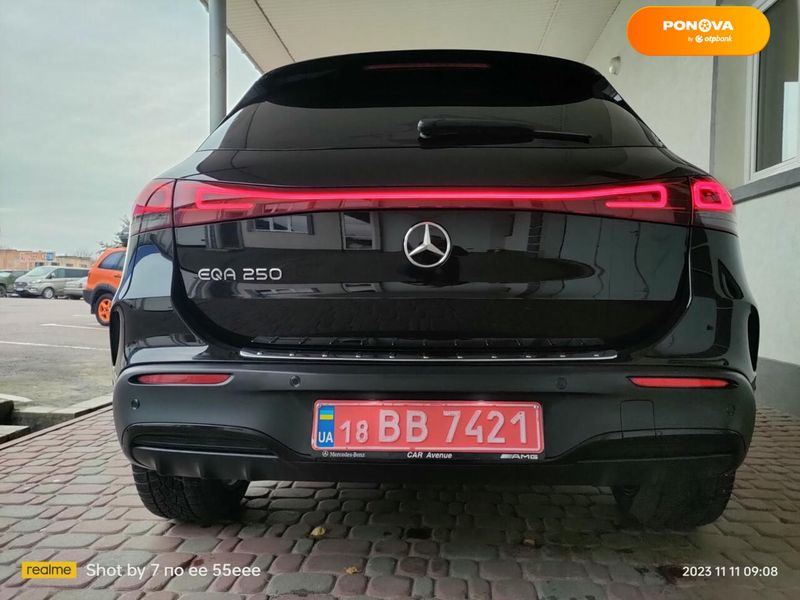 Mercedes-Benz EQA, 2021, Електро, 46 тис. км, Хетчбек, Чорний, Рівне Cars-Pr-178191 фото