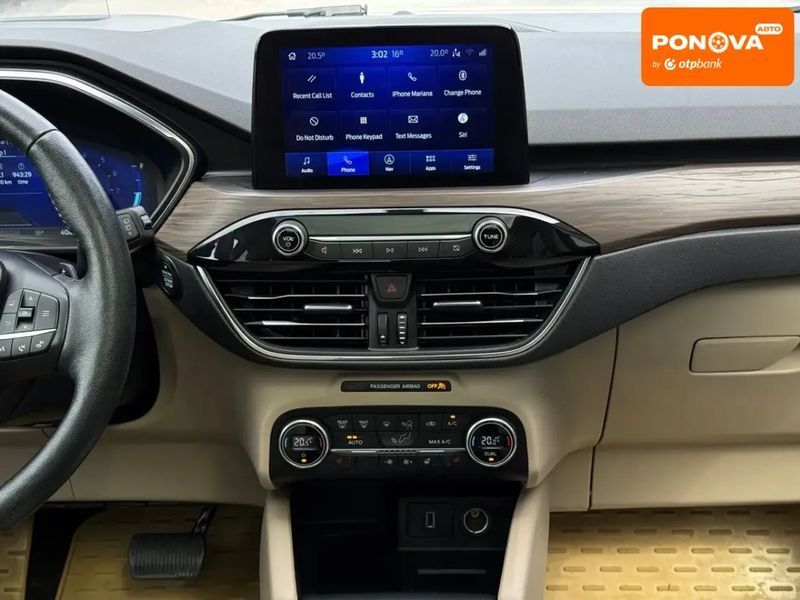 Ford Escape, 2020 р., Бензин, 102 тис. км, Позашляховик / Кросовер, Білий, Рівне AT-10417938 фото