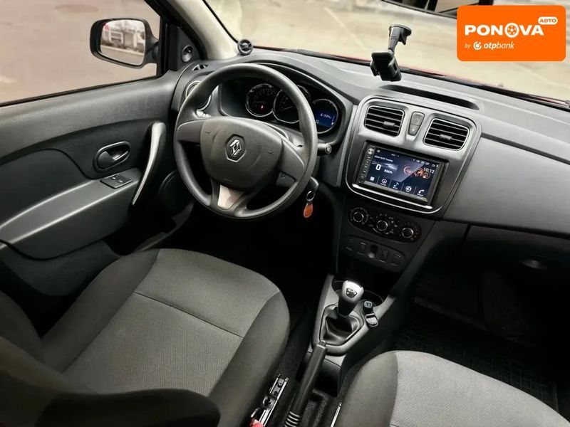 Renault Logan, 2016 г., Бензин, 59 тыс. км, Седан, Красный, Кривой Рог AT-10399757 фото