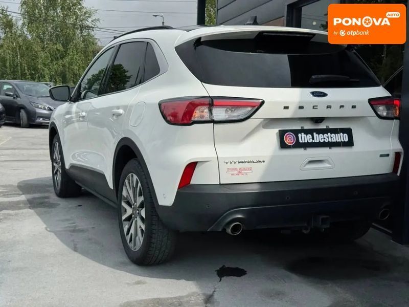 Ford Escape, 2020 р., Бензин, 102 тис. км, Позашляховик / Кросовер, Білий, Рівне AT-10417938 фото