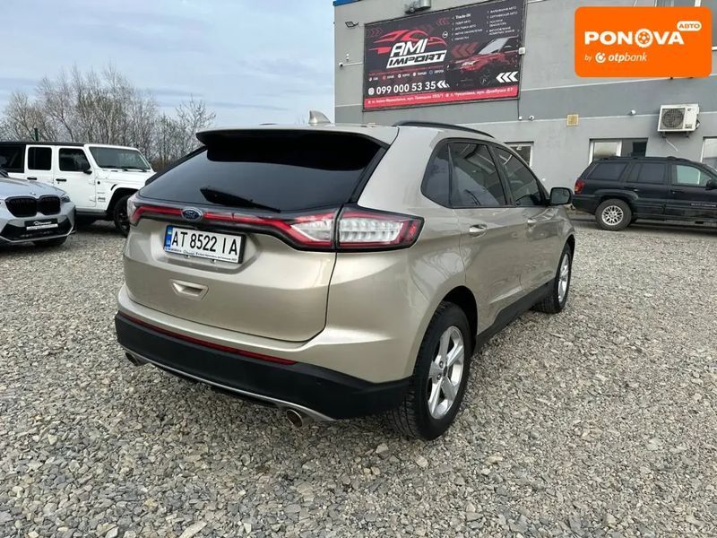 Ford Edge, 2017 г., Газ пропан-бутан / Бензин, 104 тыс. км, Внедорожник / Кроссовер, Бежевый, Ивано Франковск AT-10414962 фото