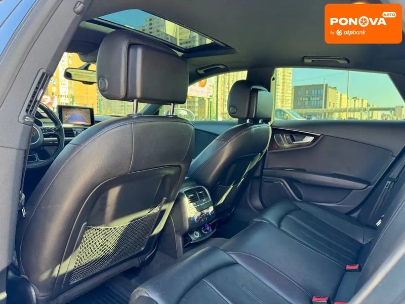 Audi A7 Sportback, 2015 р., Бензин, 194 тис. км, Седан, Сірий, Київ AT-10411975 фото