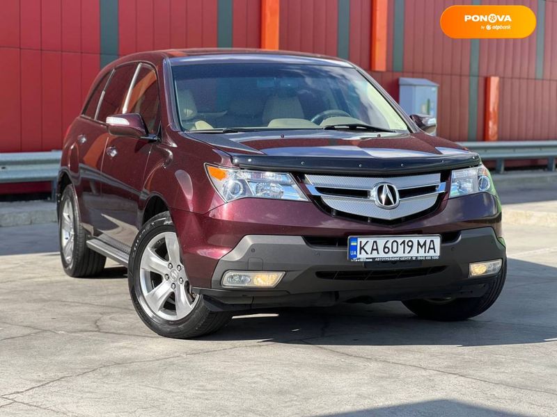 Acura MDX, 2008, Бензин, 3.66 л., 220 тыс. км, Внедорожник / Кроссовер, Красный, Киев 107609 фото