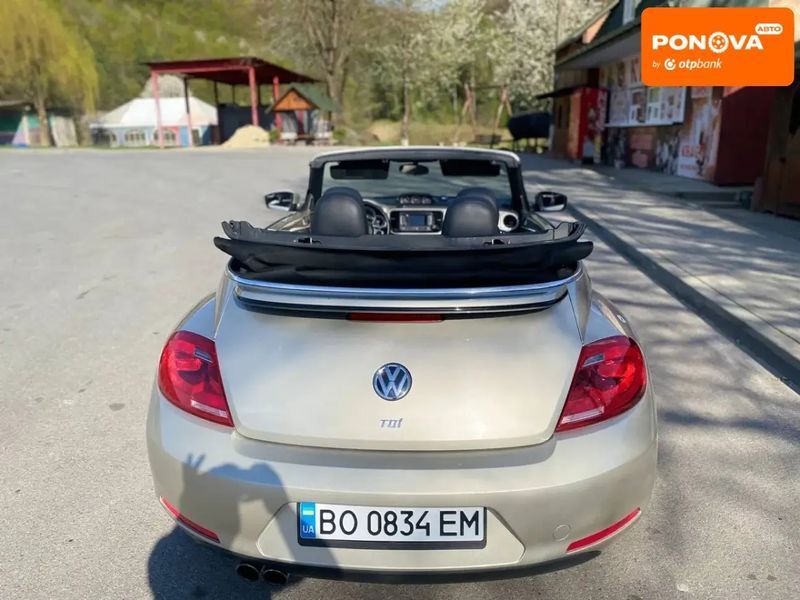 Volkswagen Beetle, 2014 г., Дизель, 122 тыс. км, Кабриолет, Бежевый, Ивано Франковск AT-10400558 фото