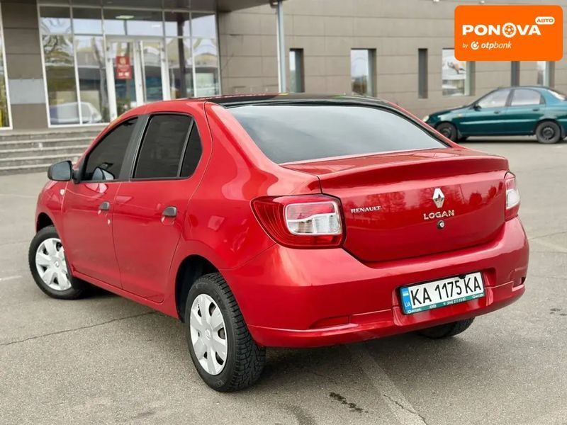 Renault Logan, 2016 г., Бензин, 59 тыс. км, Седан, Красный, Кривой Рог AT-10399757 фото
