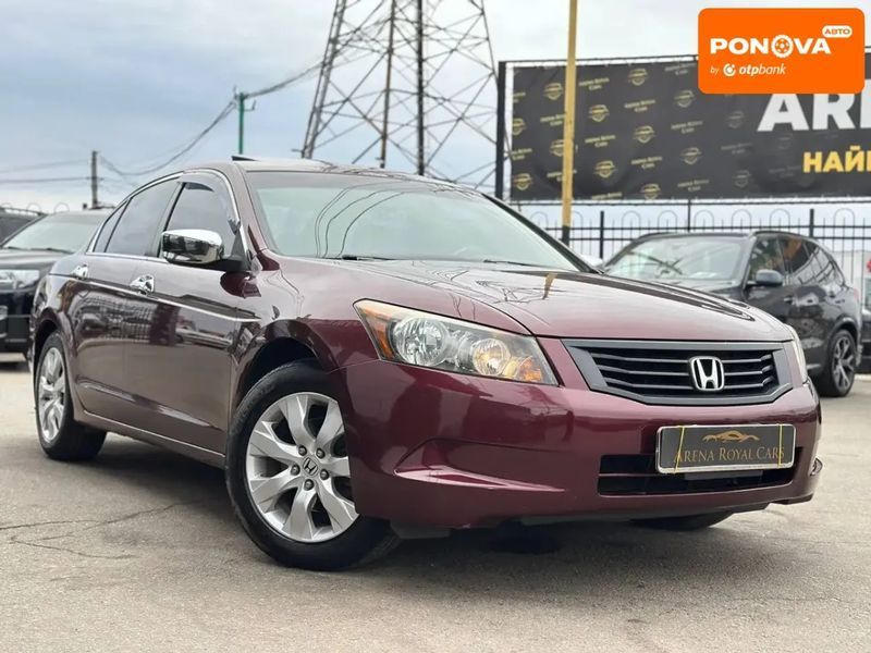 Honda Accord, 2008 р., Бензин, 142 тис. км, Седан, Червоний, Харків AT-10403743 фото