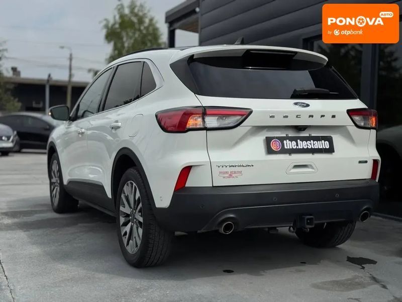 Ford Escape, 2020 р., Бензин, 102 тис. км, Позашляховик / Кросовер, Білий, Рівне AT-10417938 фото