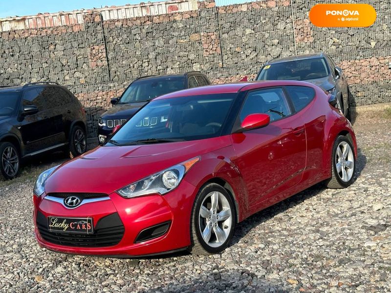 Hyundai Veloster, 2014, Бензин, 1.6 л., 208 тис. км, Хетчбек, Червоний, Одеса 6773 фото