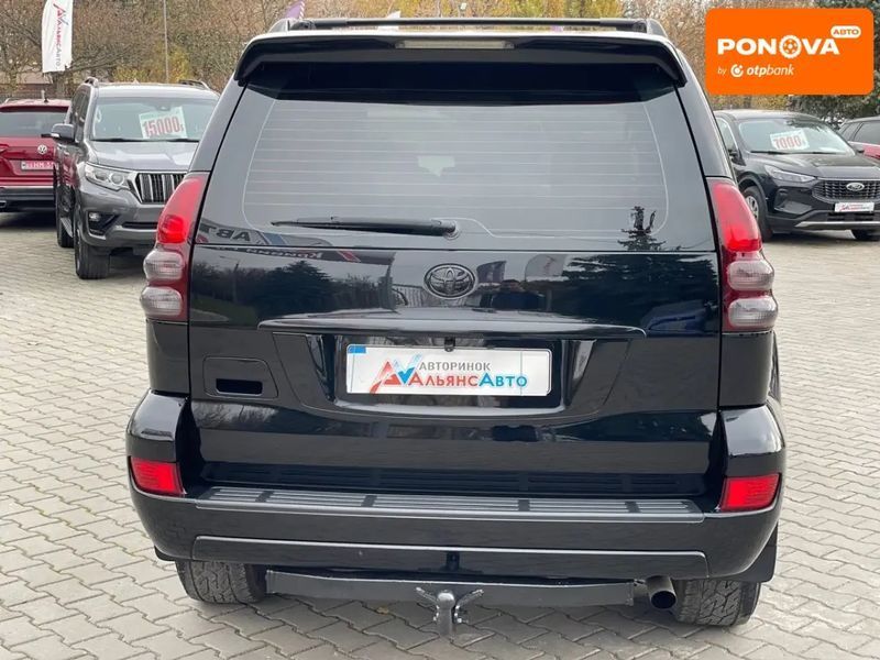Toyota Land Cruiser Prado, 2007 г., Газ пропан-бутан / Бензин, 250 тыс. км, Внедорожник / Кроссовер, Чорный, Кривой Рог AT-10404441 фото