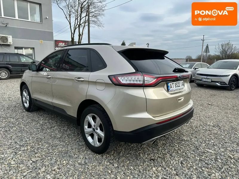 Ford Edge, 2017 г., Газ пропан-бутан / Бензин, 104 тыс. км, Внедорожник / Кроссовер, Бежевый, Ивано Франковск AT-10414962 фото