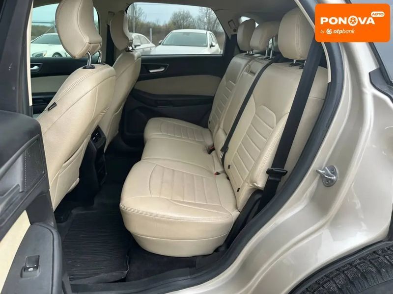 Ford Edge, 2017 г., Газ пропан-бутан / Бензин, 104 тыс. км, Внедорожник / Кроссовер, Бежевый, Ивано Франковск AT-10414962 фото