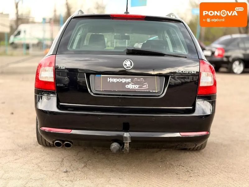 Skoda Octavia, 2011 р., Бензин, 243 тис. км, Універсал, Чорний, Кривий Ріг AT-10413585 фото
