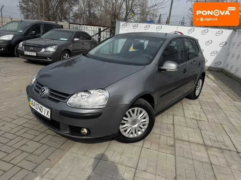 Volkswagen Golf, 2005 г., Газ пропан-бутан / Бензин, 250 тыс. км, Хетчбек, Серый, Днепр (Днепропетровск) AT-10413278 фото