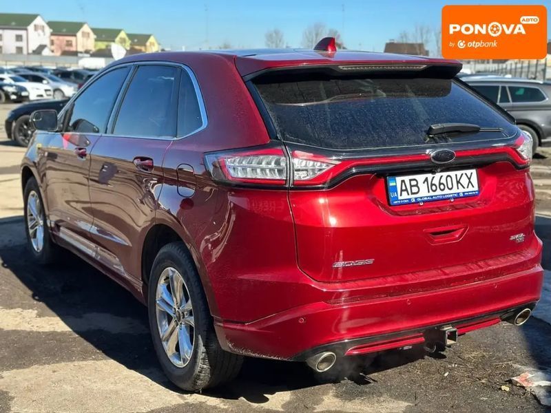 Ford Edge, 2017 г., Бензин, 117 тыс. км, Внедорожник / Кроссовер, Красный, Винница AT-10412376 фото