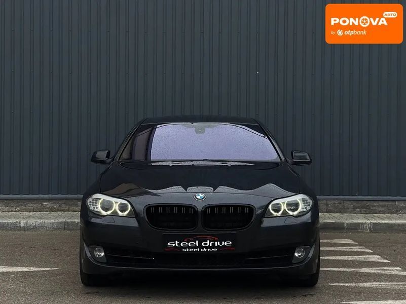 BMW 5 Series, 2012 р., Бензин, 217 тис. км, Седан, Сірий, Миколаїв AT-10417368 фото
