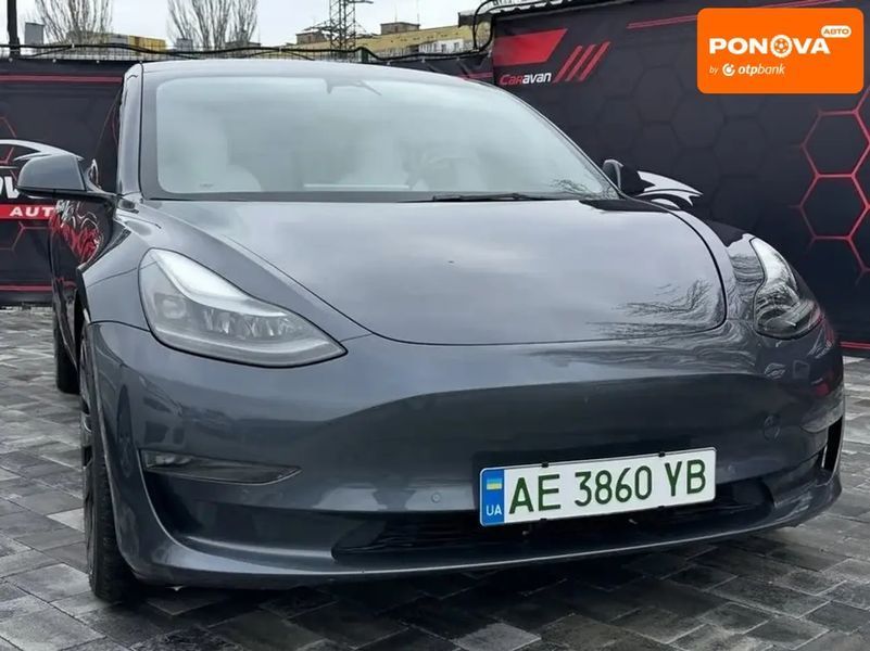 Tesla Model 3, 2022 г., Електро, 72 тыс. км, Хетчбек, Серый, Днепр (Днепропетровск) AT-10411695 фото