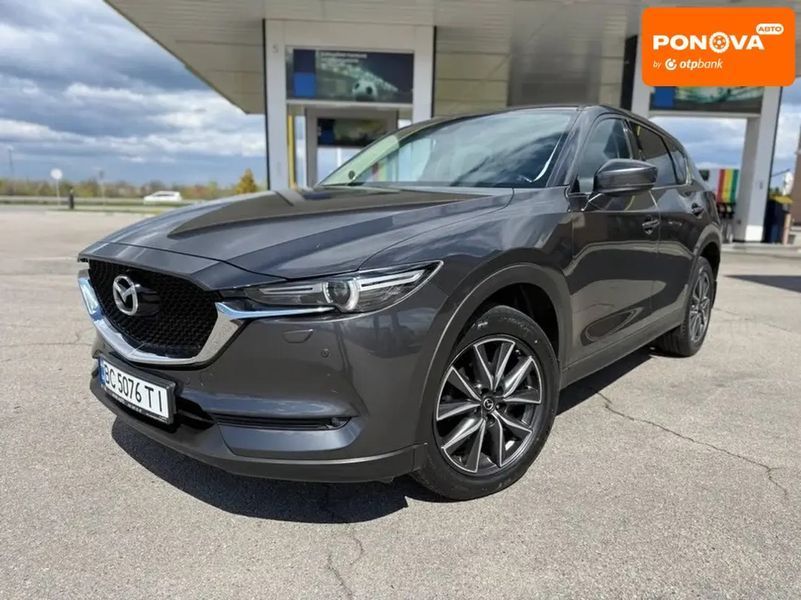 Mazda CX-5, 2017 г., Дизель, 71 тыс. км, Внедорожник / Кроссовер, Серый, Днепр (Днепропетровск) AT-10417171 фото