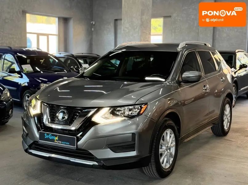 Nissan Rogue, 2018 р., Бензин, 146 тис. км, Позашляховик / Кросовер, Сірий, Кам'янське (Дніпродзержинськ) AT-10418489 фото