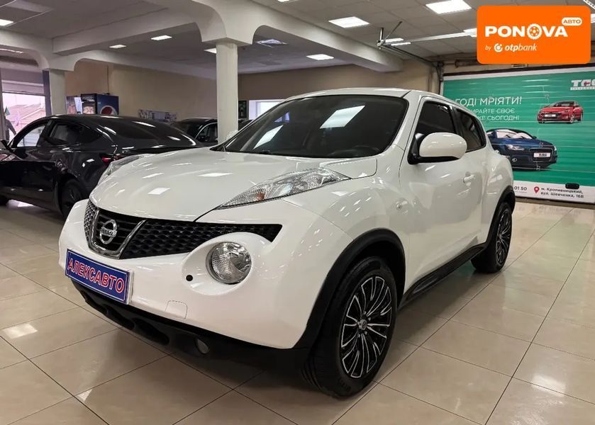 Nissan Juke, 2012 р., Бензин, 141 тис. км, Позашляховик / Кросовер, Білий, Кропивницький (Кіровоград) AT-10405578 фото