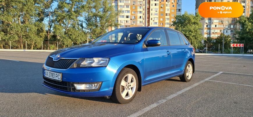 Skoda Spaceback, 2016, Бензин, 1.6 л., 118 тыс. км, Хетчбек, Синий, Киев Cars-Pr-135906 фото