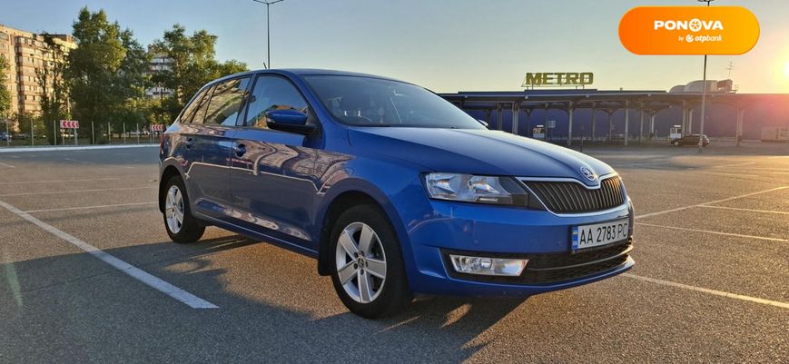 Skoda Spaceback, 2016, Бензин, 1.6 л., 118 тыс. км, Хетчбек, Синий, Киев Cars-Pr-135906 фото