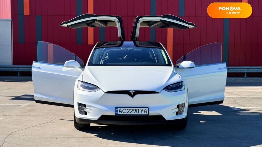 Tesla Model X, 2017, Електро, 121 тыс. км, Внедорожник / Кроссовер, Белый, Киев 103075 фото