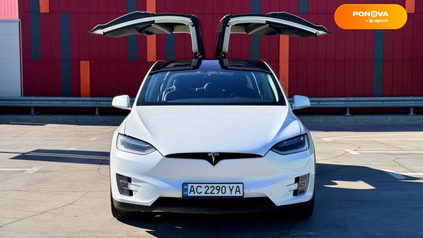 Tesla Model X, 2017, Електро, 121 тис. км, Позашляховик / Кросовер, Білий, Київ 103075 фото