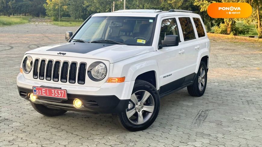 Jeep Patriot, 2016, Газ пропан-бутан / Бензин, 2.4 л., 241 тис. км, Позашляховик / Кросовер, Білий, Дубно Cars-Pr-55490 фото