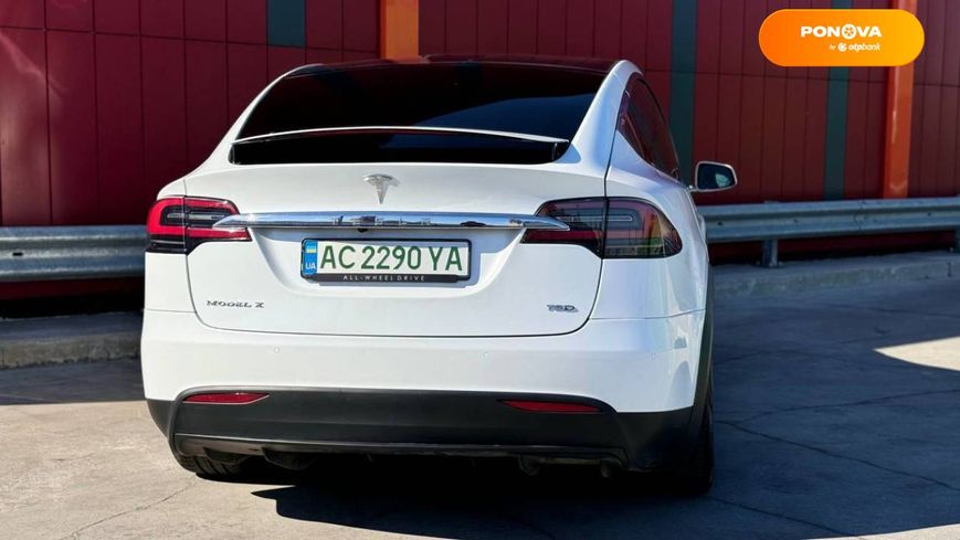 Tesla Model X, 2017, Електро, 121 тис. км, Позашляховик / Кросовер, Білий, Київ 103075 фото