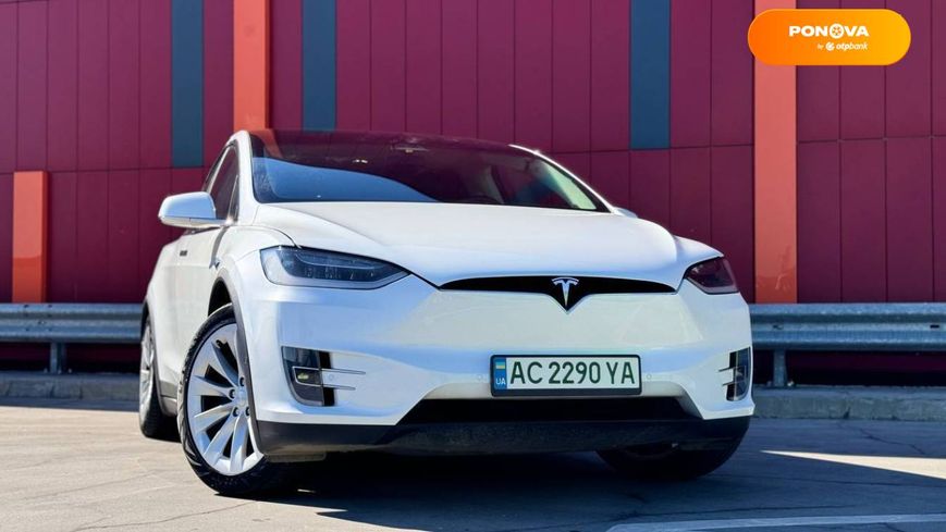 Tesla Model X, 2017, Електро, 121 тис. км, Позашляховик / Кросовер, Білий, Київ 103075 фото