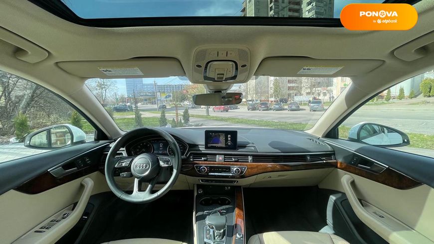 Audi A4, 2018, Бензин, 1.98 л., 80 тис. км, Седан, Білий, Львів 31695 фото