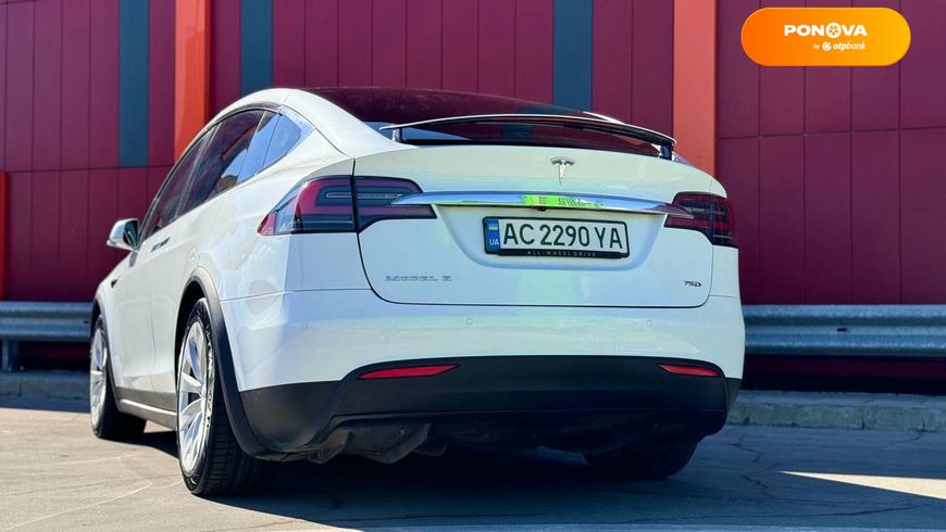 Tesla Model X, 2017, Електро, 121 тис. км, Позашляховик / Кросовер, Білий, Київ 103075 фото