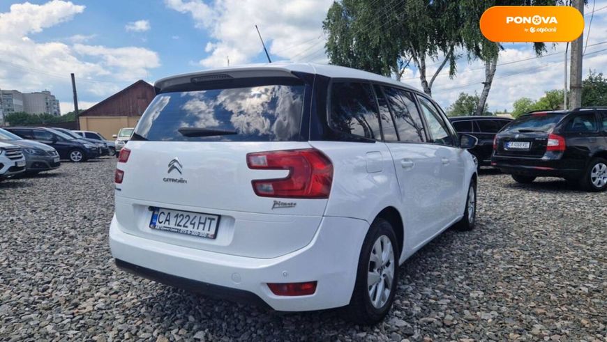 Citroen Grand C4 Picasso, 2015, Дизель, 1.6 л., 265 тис. км, Мінівен, Білий, Сміла 98726 фото