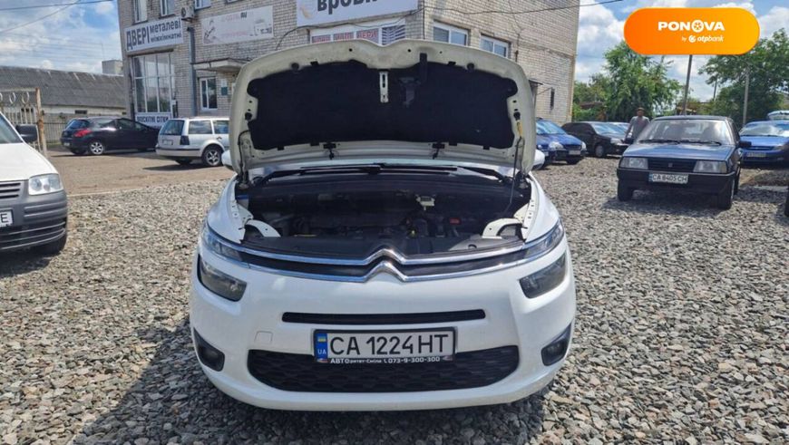 Citroen Grand C4 Picasso, 2015, Дизель, 1.6 л., 265 тис. км, Мінівен, Білий, Сміла 98726 фото