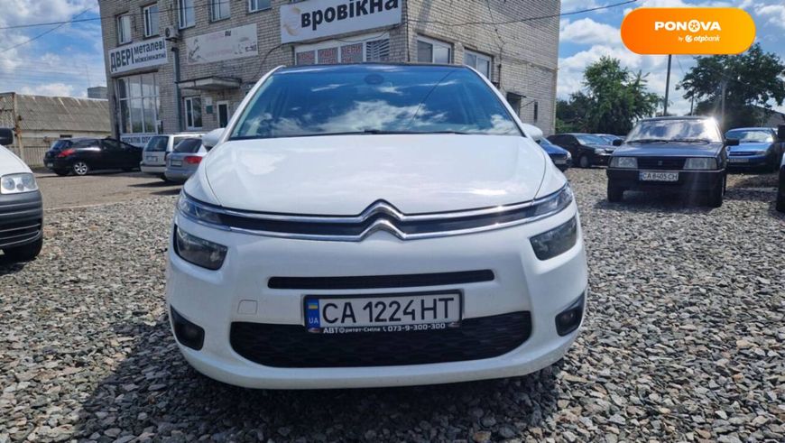 Citroen Grand C4 Picasso, 2015, Дизель, 1.6 л., 265 тис. км, Мінівен, Білий, Сміла 98726 фото