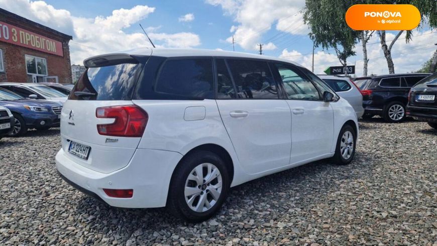 Citroen Grand C4 Picasso, 2015, Дизель, 1.6 л., 265 тис. км, Мінівен, Білий, Сміла 98726 фото