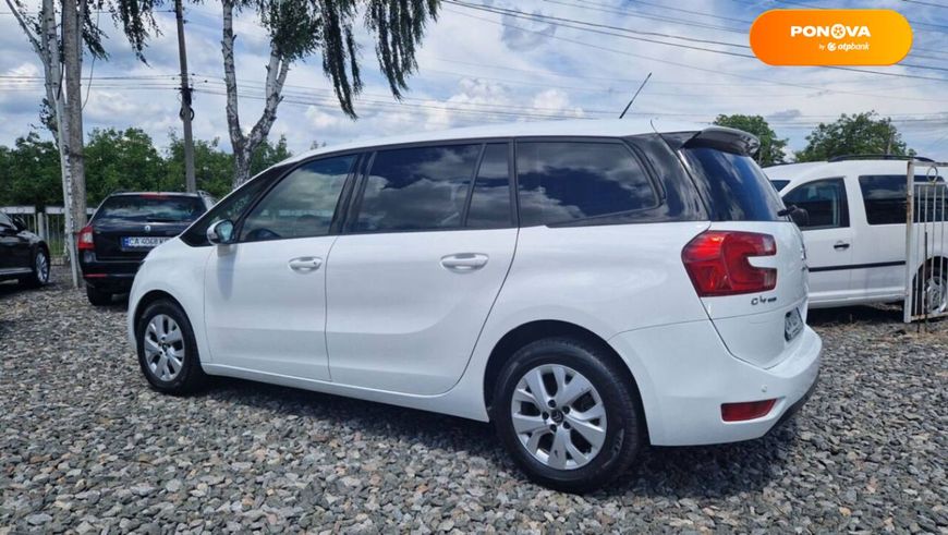 Citroen Grand C4 Picasso, 2015, Дизель, 1.6 л., 265 тис. км, Мінівен, Білий, Сміла 98726 фото