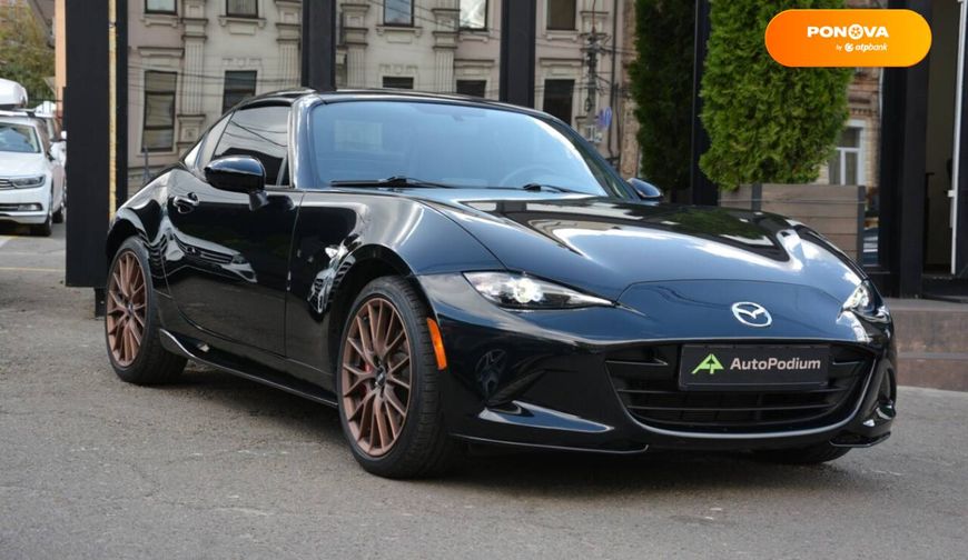 Mazda MX-5, 2018, Бензин, 2 л., 20 тис. км, Родстер, Чорний, Київ 29419 фото