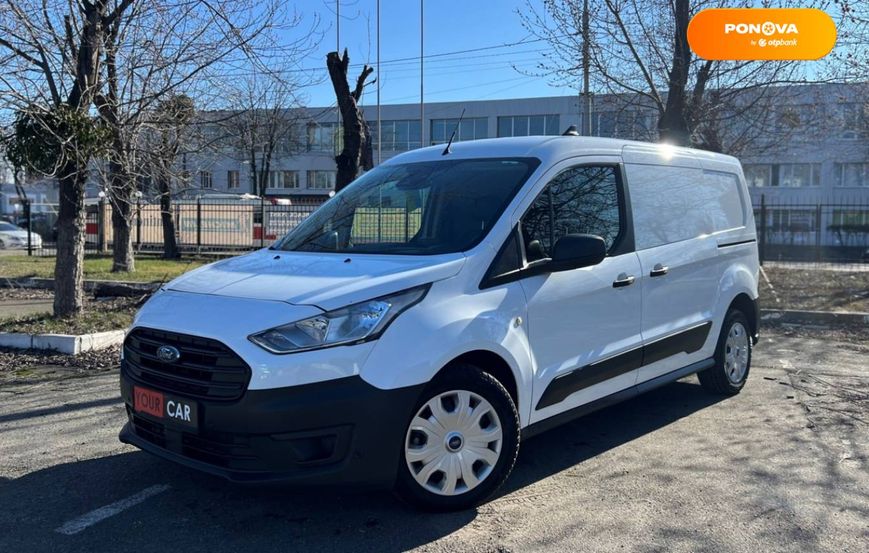 Ford Transit Connect, 2018, Бензин, 2 л., 55 тыс. км, Вантажний фургон, Белый, Киев 40420 фото