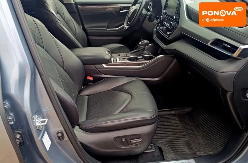 Toyota Highlander, 2021 р., Гібрид (HEV), 145 тис. км, Позашляховик / Кросовер, Сірий, Чубинське AT-10421582 фото