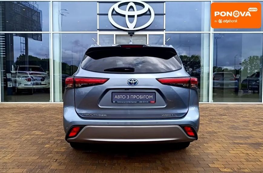 Toyota Highlander, 2021 р., Гібрид (HEV), 145 тис. км, Позашляховик / Кросовер, Сірий, Чубинське AT-10421582 фото