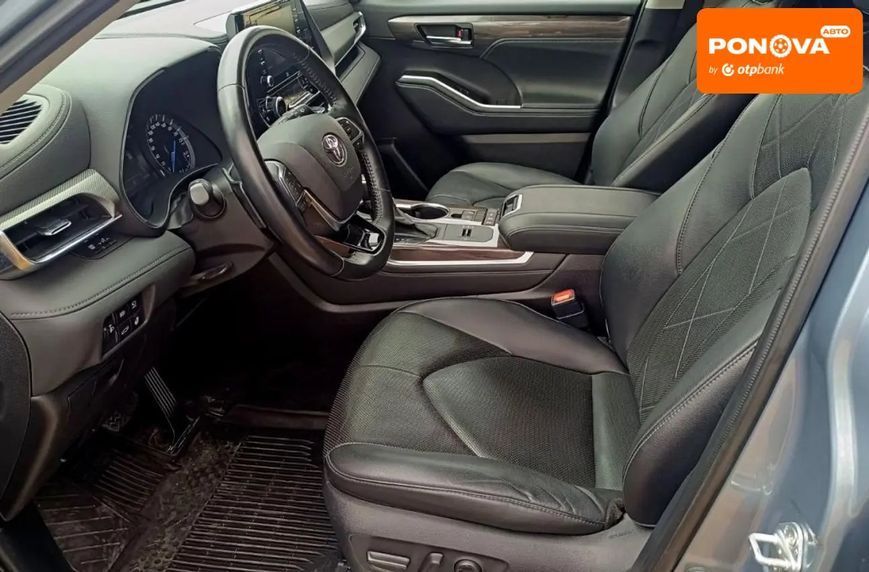 Toyota Highlander, 2021 р., Гібрид (HEV), 145 тис. км, Позашляховик / Кросовер, Сірий, Чубинське AT-10421582 фото